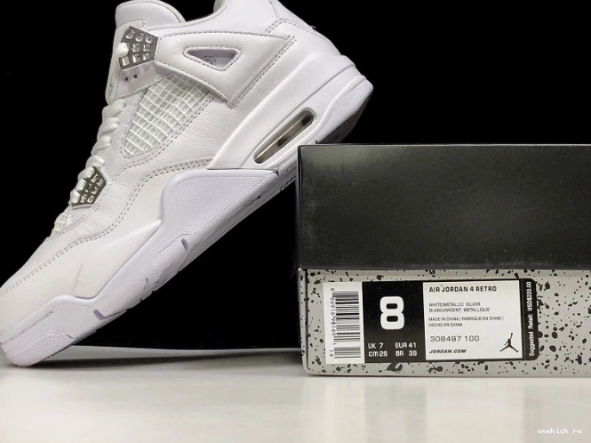 Chep Onekick Jordan 4 Money Retro Pure 308497-100 Air 0519